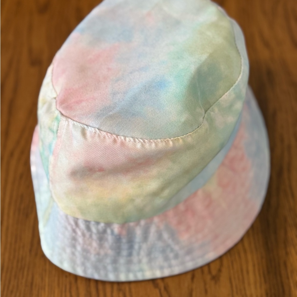 Pastel Tie-Dye Bucket Hat, Girl’s OS Accessory - Picture 8 of 9